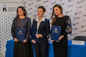Подписание соглашения Синтез и Курганский госуниверситет
