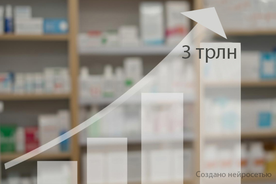Российский фармрынок в 2025 году впервые превысит 3 трлн рублей, но темпы роста начнут замедляться
