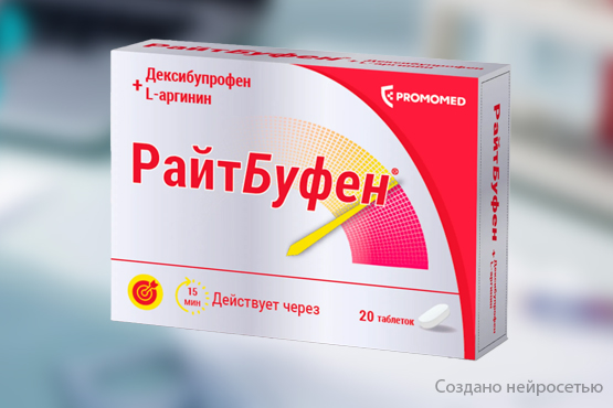 В России появилось обезболивающее на основе наиболее активной формы ибупрофена