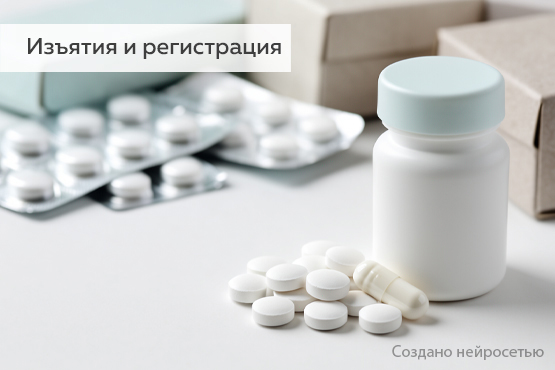 Лекпрепараты и медизделия, изъятые из обращения и введенные в оборот за период с 16 по 23 октября 2026 года